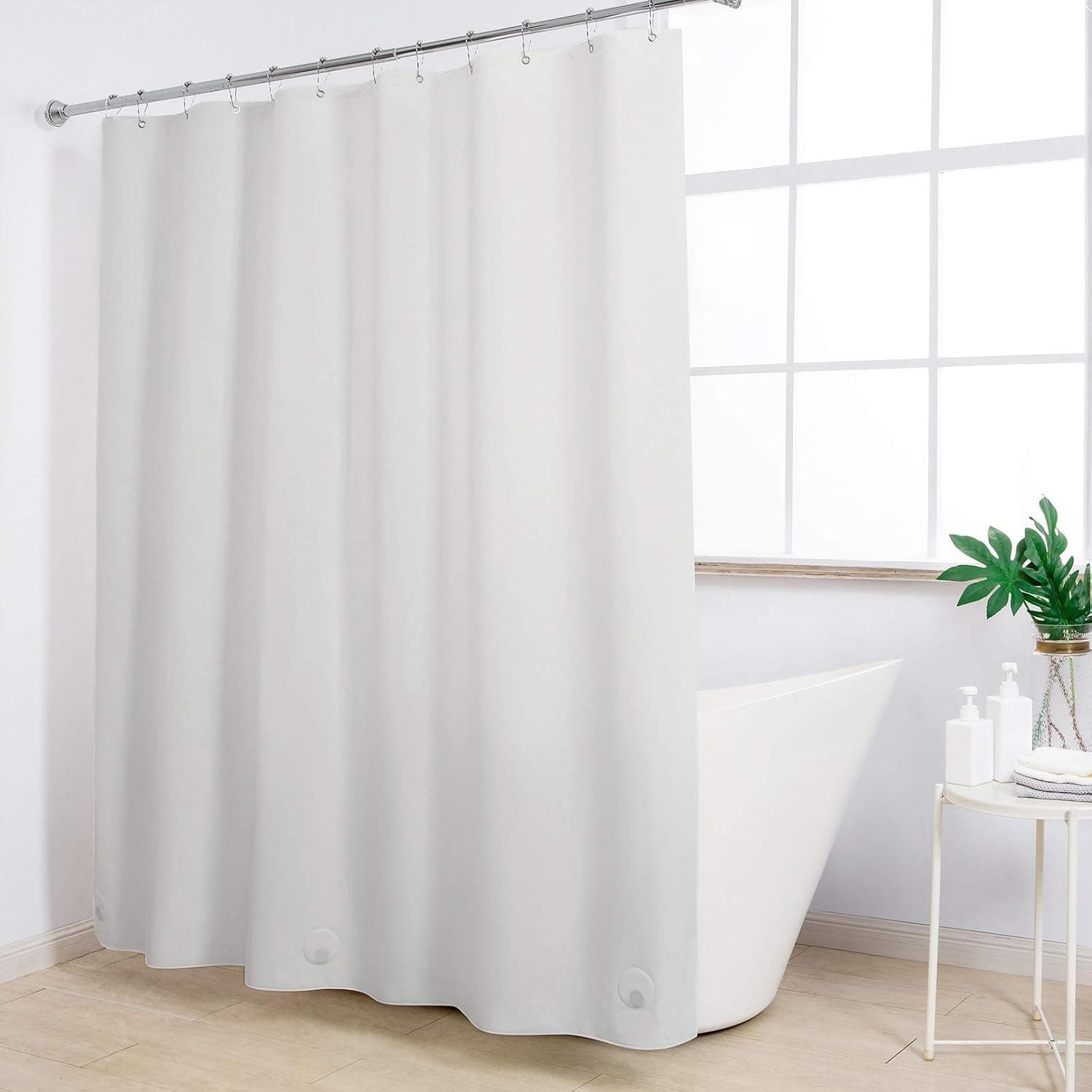 Homewelle Funny Quotes Shower Curtain Cute The Office Micheal Scott That’s What She Said Saying Black Words White Retro Sign 60Wx72H Waterproof 12 Pack Hooks Polyester Fabric Bathroom Bathtub