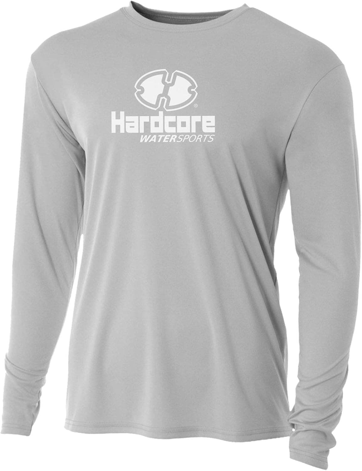 Hardcore Men's Long Sleeve Loose Fit Rash Guard Surf Shirt Water Sports Swimwear