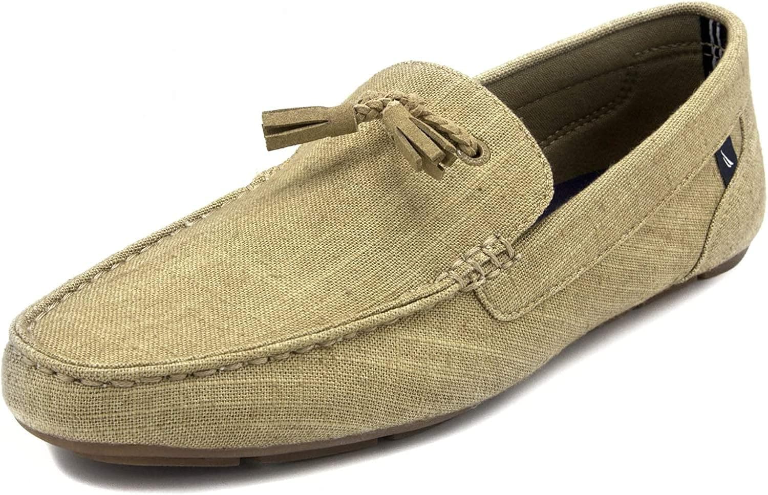 Nautica Weldin Men's Casual Tassel Slip-On Driving Penny Loafers Boat Shoes Driver Moccasins