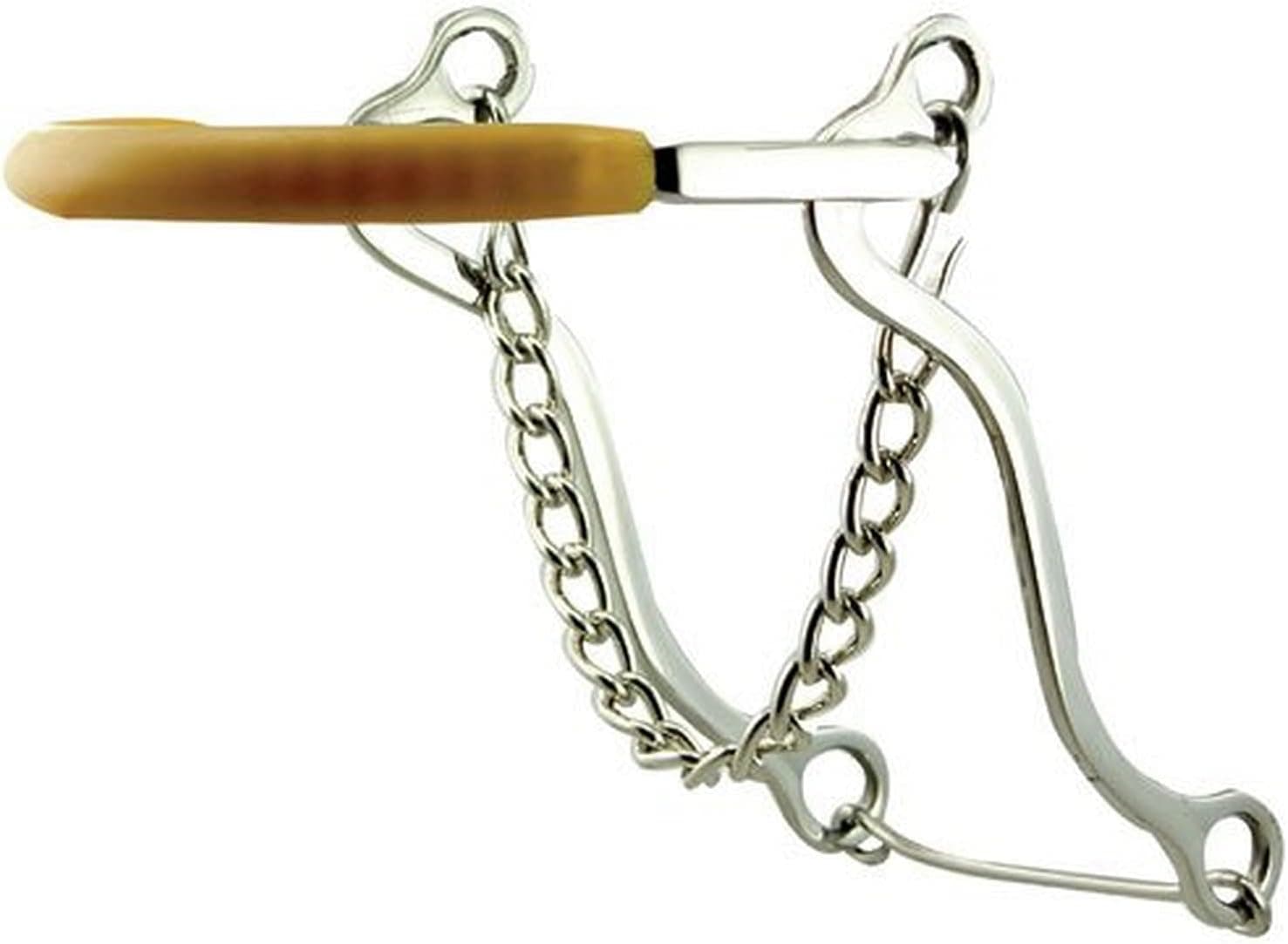 Coronet German Hackamore with Rubber Nose