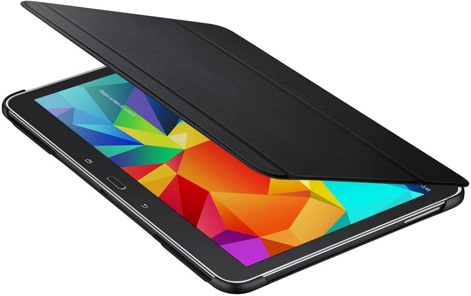 Samsung Folio Book Cover Case for Galaxy Tab 4 8.0 inch - Black