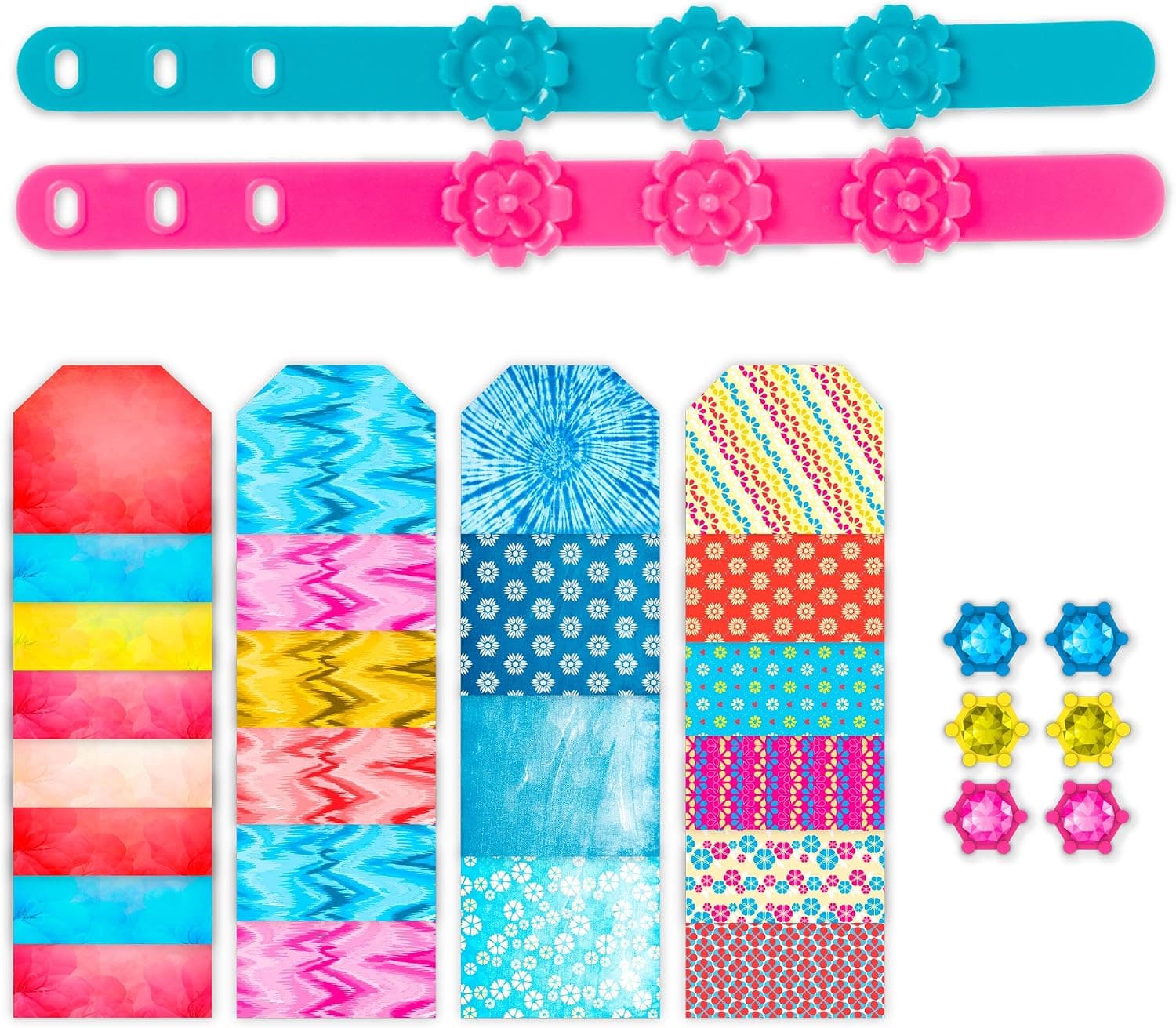 Rose Art Fashion Flower Creations Design Set, Boho Bracelets