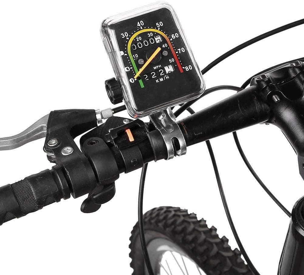MAGT Bike Speedometer Bicycle Odometer, Mountain Bike Mechanical Odometer Waterproof Bicycle Computer Mountain Bike Code Table Bike Mechanical Code Table