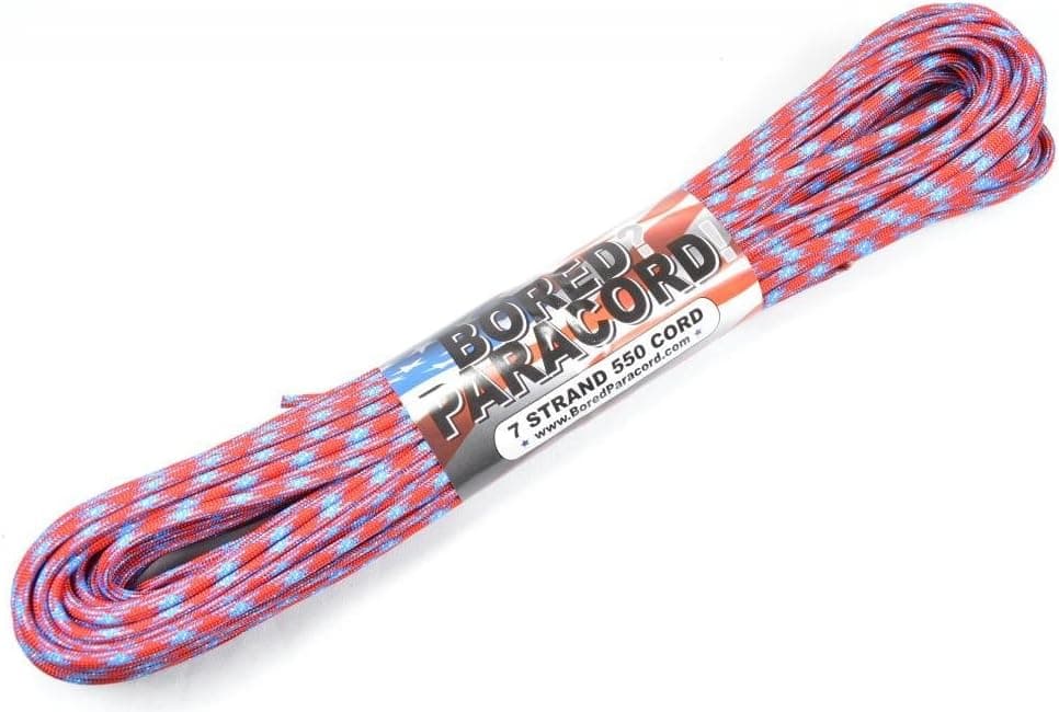 BoredParacord Brand 550 lb Southern Pride Paracord (100 feet)