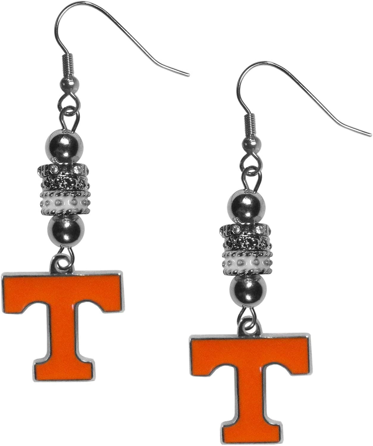 Siskiyou Sports NCAA unisex-adult Euro Bead Earrings