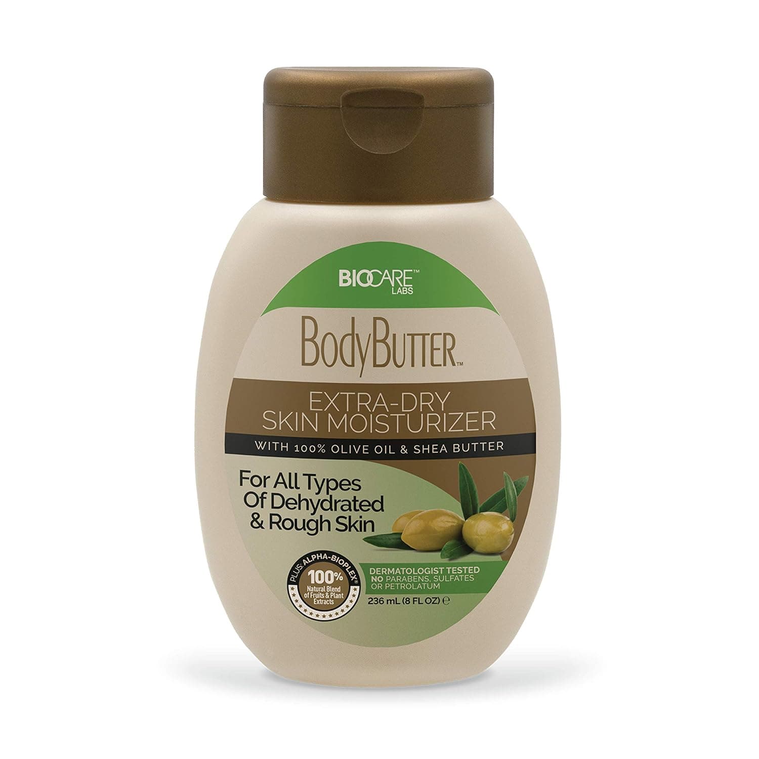 Body Butter with Olive Oil & Shea Butter 8 Fl Oz (Pack of 1)