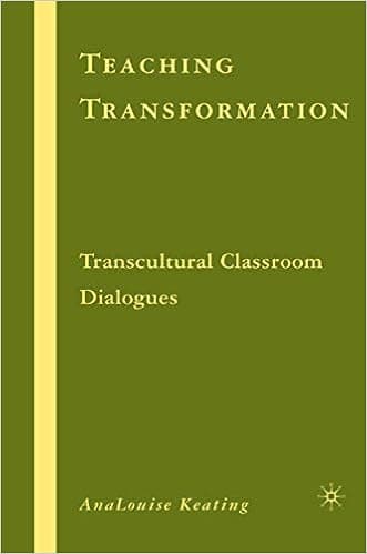 Teaching Transformation: Transcultural Classroom Dialogues