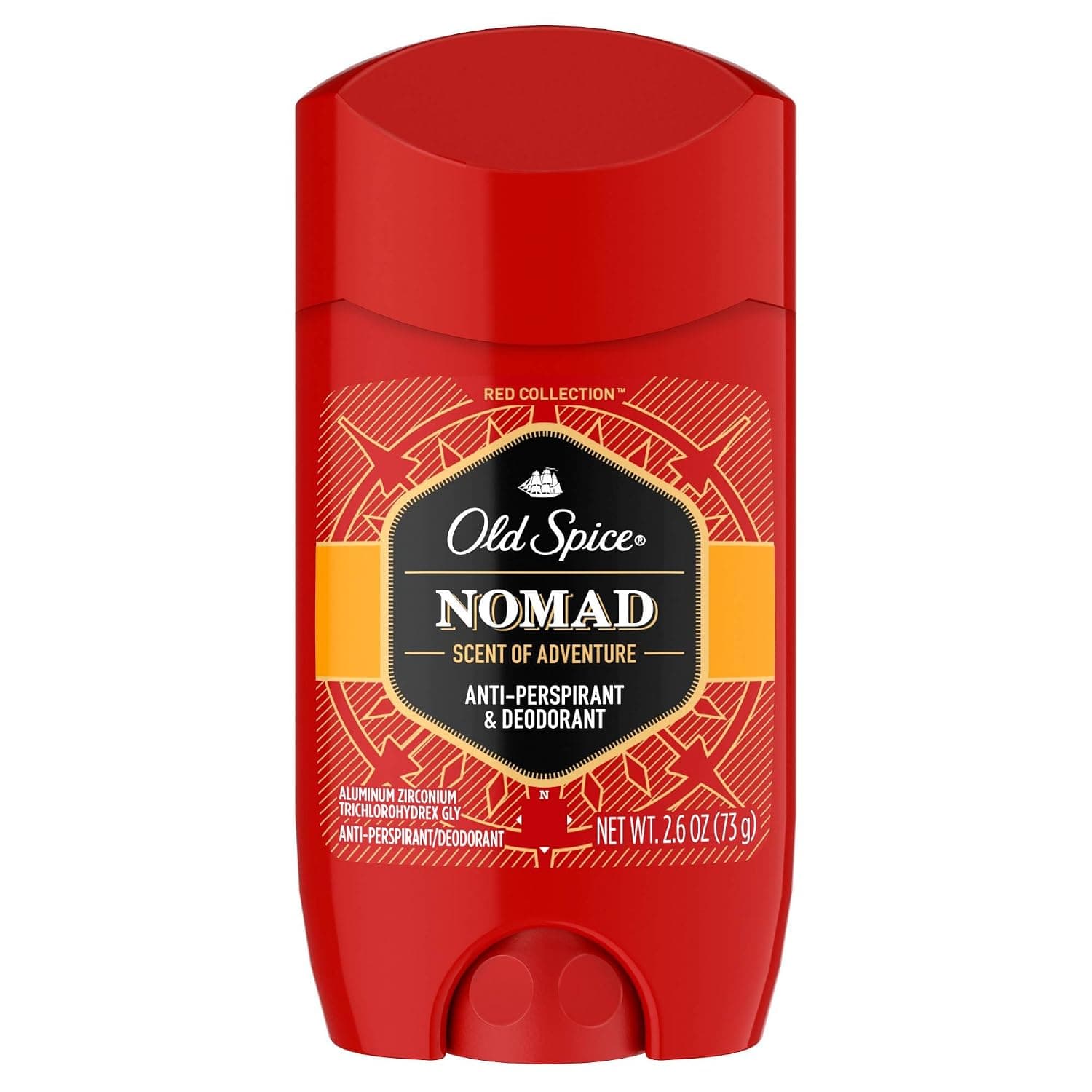 Old Spice Nomad Red Collection Invisible Solid Anti-perspirant & Deodorant for Men, 2.6 Oz