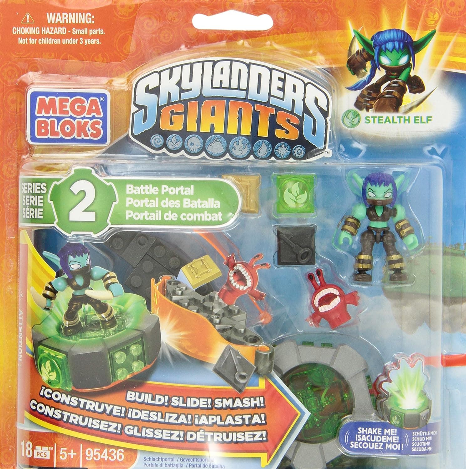 Mega Bloks Skylanders Stealth Elf's Battle Portal