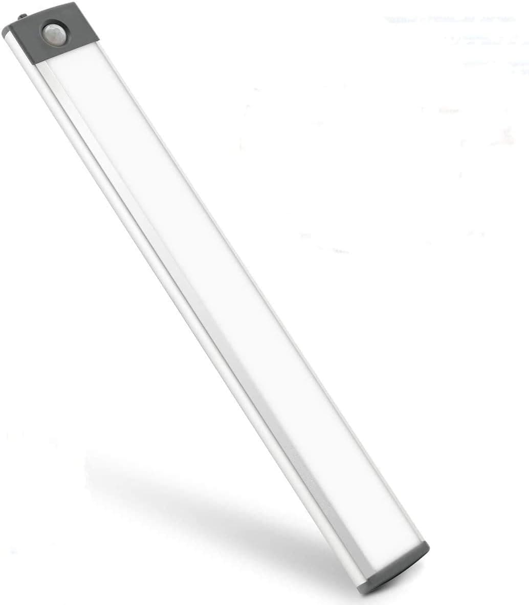 G GEEKEEP Led Closet Light Motion Sensor Rechargeable Super Bright 2500MA 54LED Under Cabinet Light for Bathroom, Bedroom, Kitchen, Cabinet