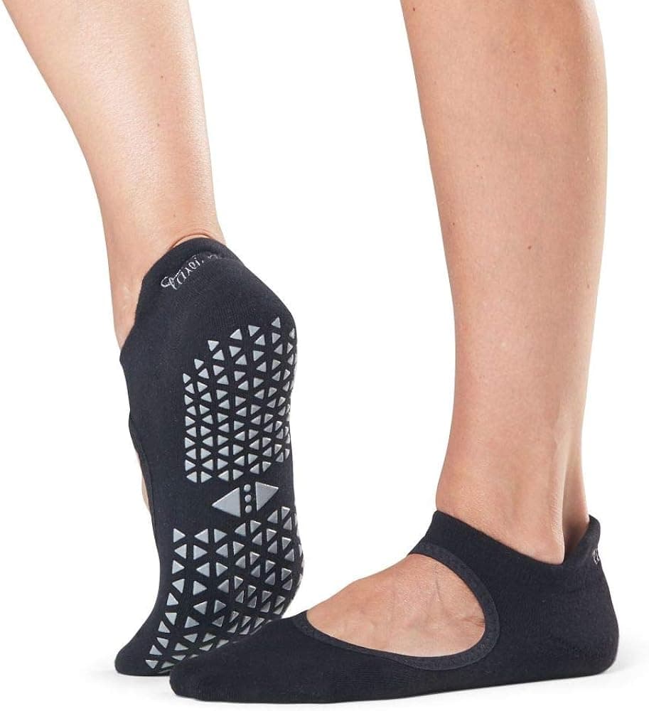 TAVI NOIR Women’s Emma Non-Slip Socks - Grip Barre, Dance, Pilates, Yoga Socks