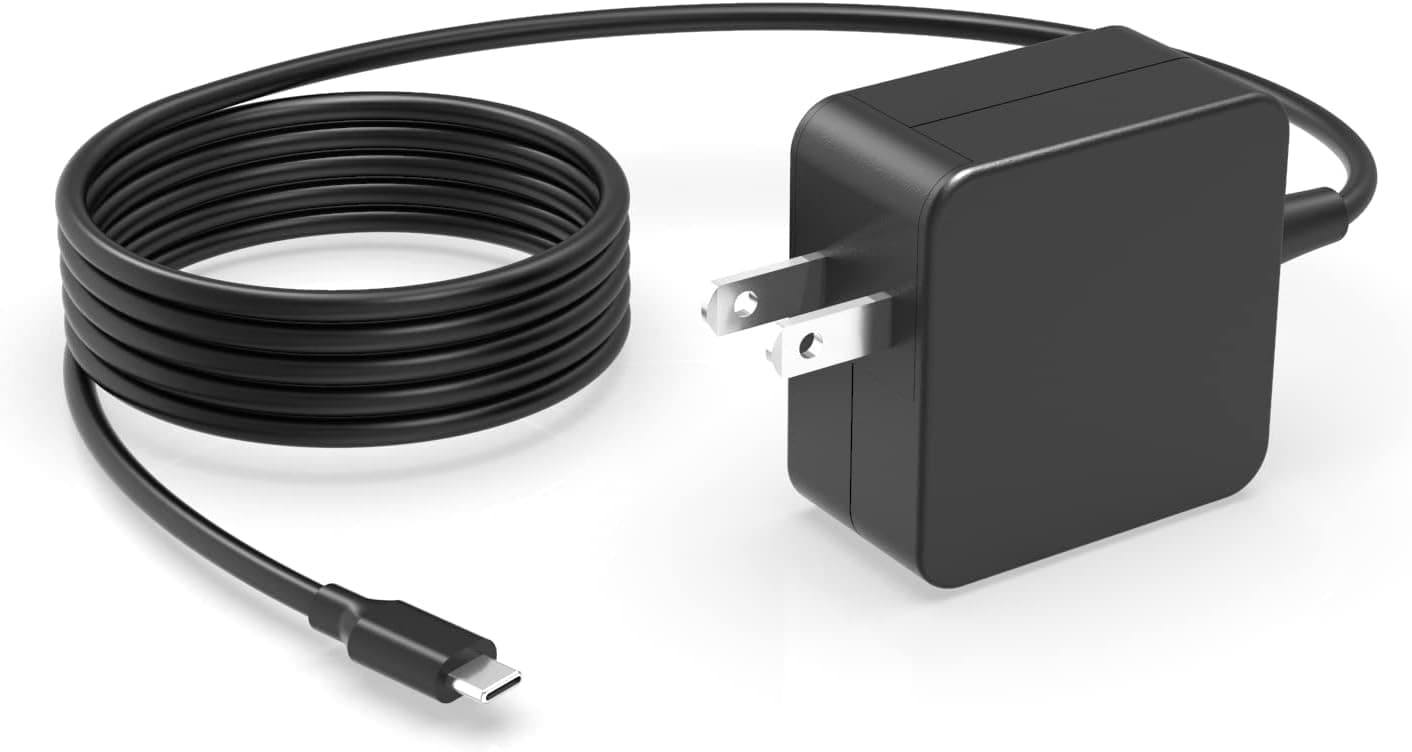 45W USB-C AC Charger Fit for Lenovo Yoga 910 910-13 910-13IKB Laptop Power Supply Adapter Cord - (Safety Certified by UL)