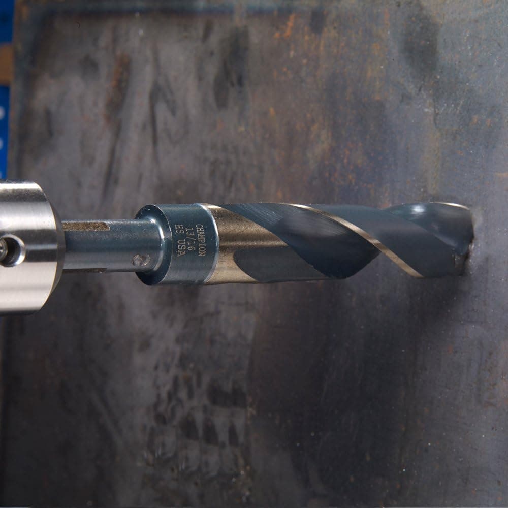Champion Cutting Tool BlackGold XG12-39/64 Silver & Deming 1/2" Shank Drill: MADE IN USA
