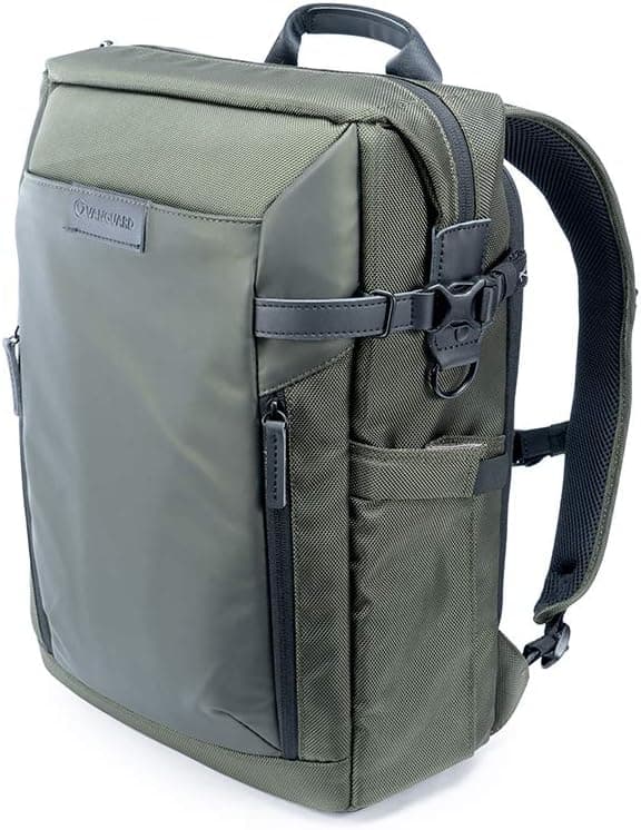 Vanguard VEO SELECT41 GR Backpack/Shoulder Bag for DSLR, Mirrorless/CSC Camera or Drone, Green