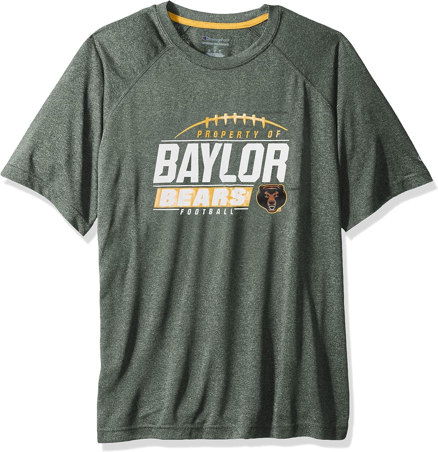 NCAA Baylor Bears Mens NCAA Men's Short Sleeve Football Season Jersey Teechampion NCAA Men's Short Sleeve Football Season Jersey Tee, Dark Green, XX-Large