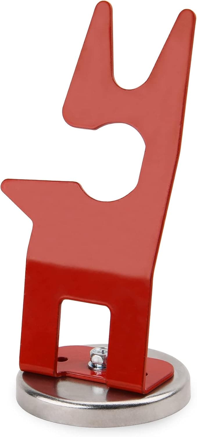Tig Torch Holder,Magnetic Tig Welding Torch Holders with Strong Magnetic Base,Metal Holder Welding Stand for Welding Torch (Red)