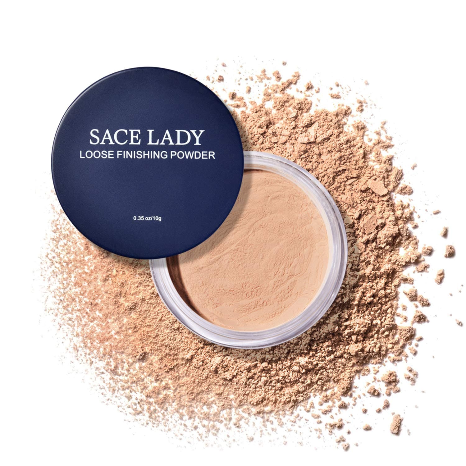 SACE LADY Mineral Loose Setting Powder Soft-matte Finish Oil-control Face Powder,Medium