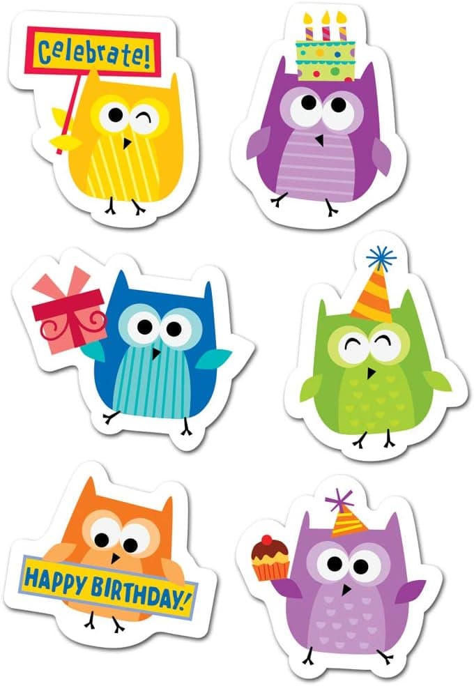 Creative Teaching Press Happy Birthday Stickers (4406)
