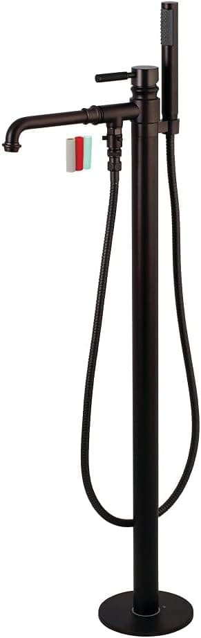 Kingston Brass KS7035DKL Kaiser Tub Faucet, 10" in Spout Reach, Oil Rubbed Bronze