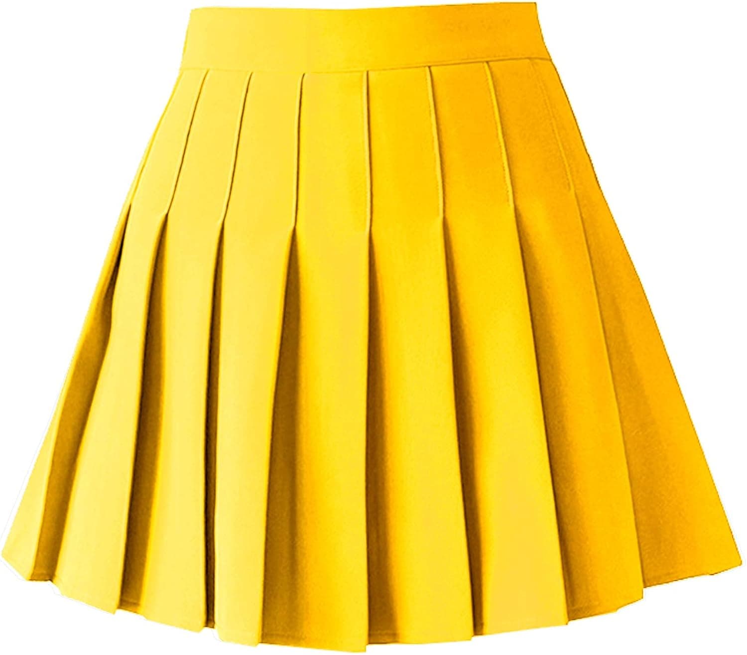 TONCHENGSD Women's High Waist Pleated Mini Skirt Skater Tennis Skirt