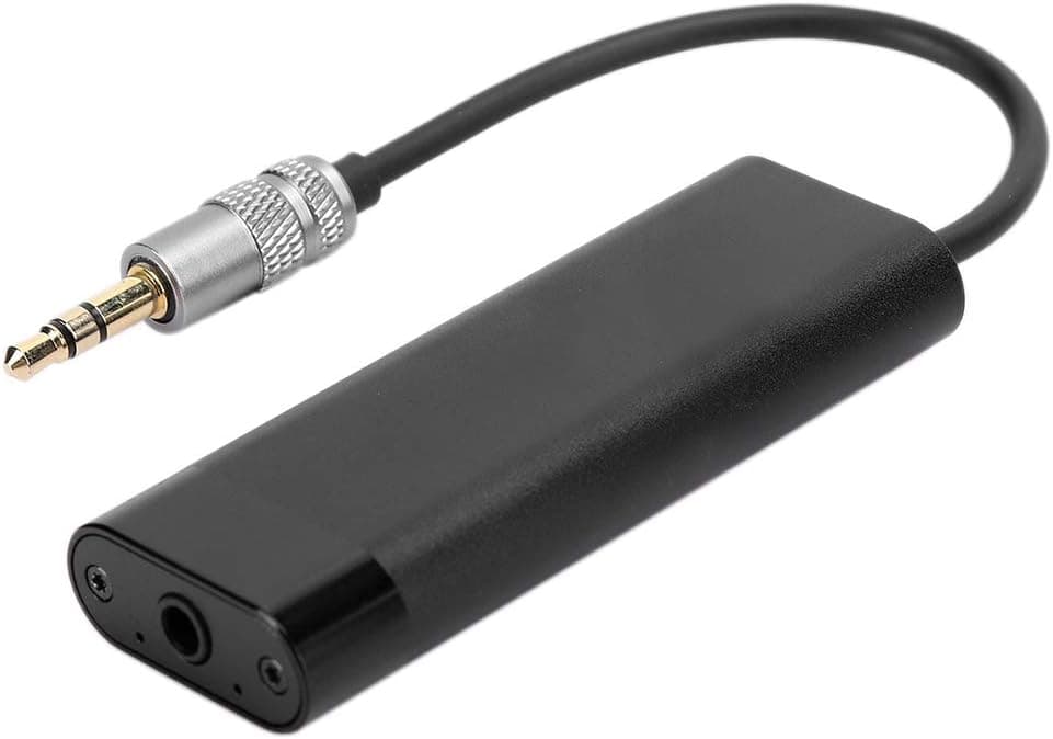 Serounder Mini HiFi Headphone Amplifier AMP, 3.5mm AUX Digital Audio Player Sound Improver with Rechargeble USB for Smartphone