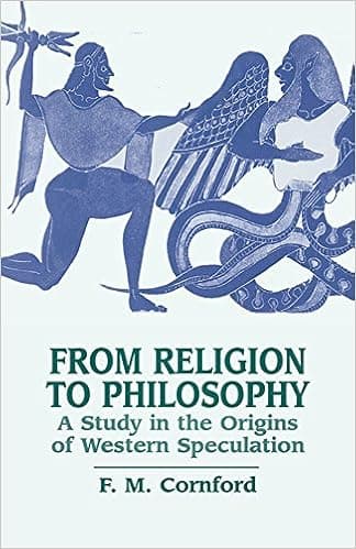 From Religion to Philosophy: A Study in the Origins of Western Speculation