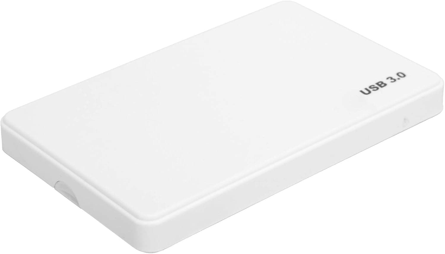 Portable 80GB 2.5 Inch External Hard Drive HDD, USB 3.0 Universal External Hard Drive for Computer Monitors and Laptop, White(80G)
