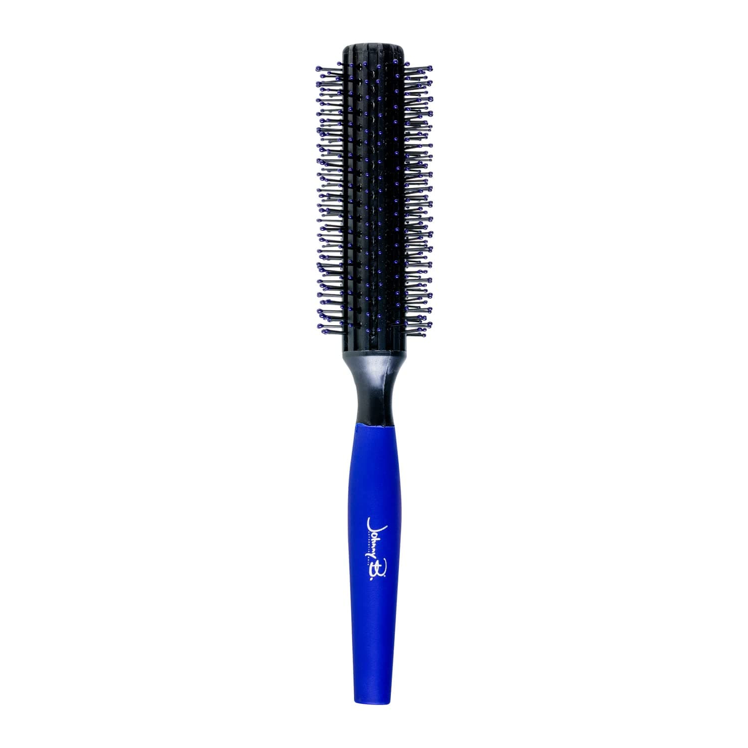 Johnny B Professional 2-Piece Round Hair Brush Set (Blue)