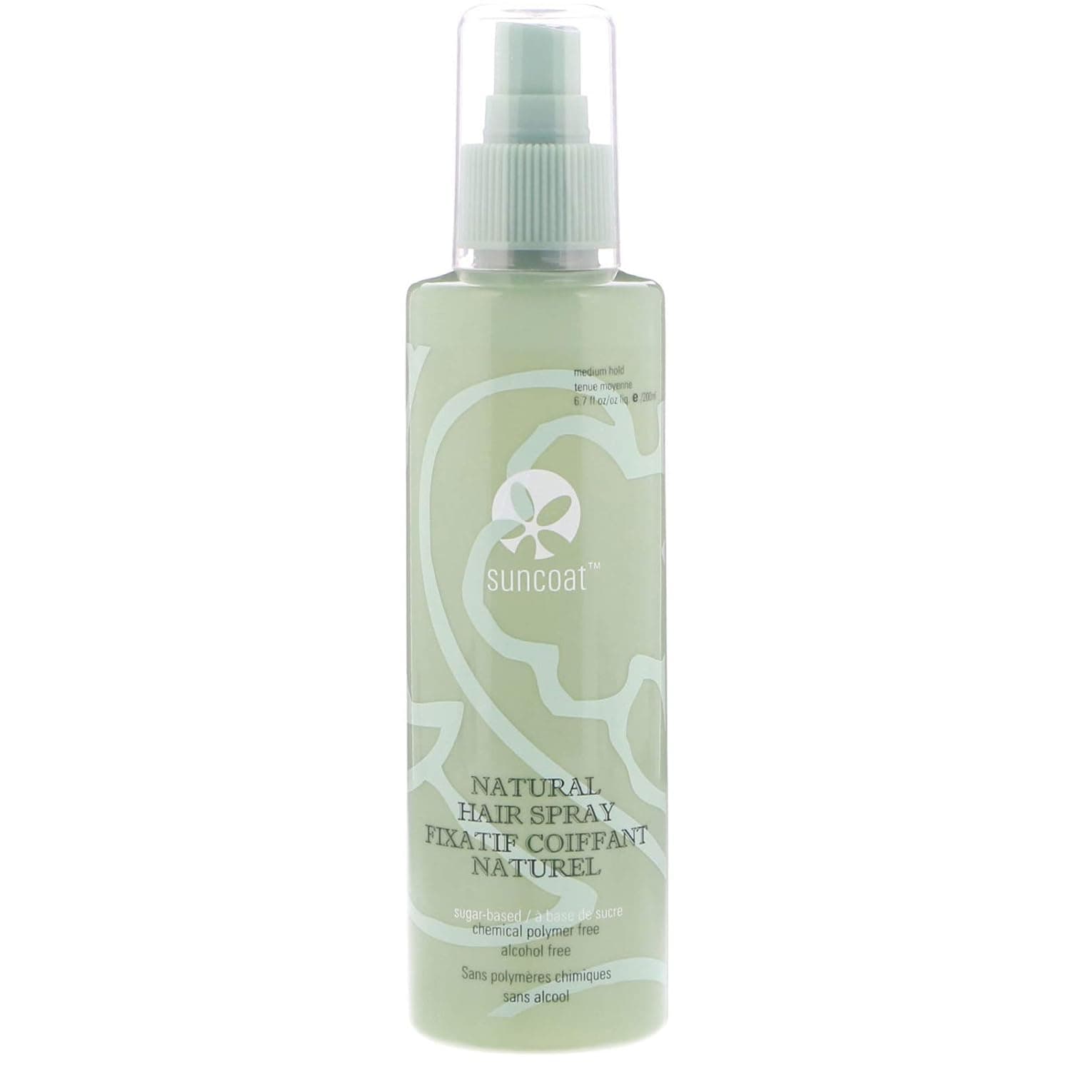 SUNCOAT PRODUCTS INC. Sugar-Based Natural Hair Styling Spray Natural Scent