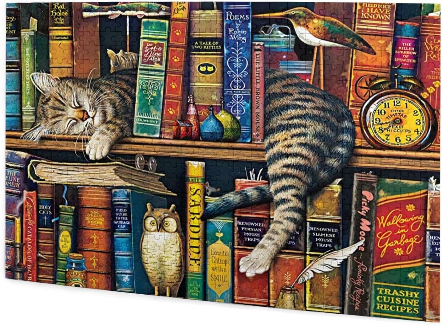 Animals Jigsaw Puzzle 500 Pieces for Adults Teens Funny Difficult ​Wooden Game Puzzles for Creative Toys Gifts