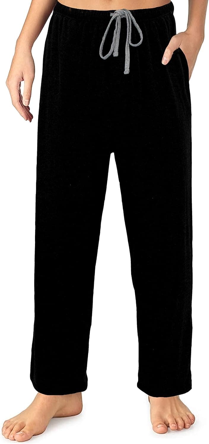EVERDREAM Sleepwear Womens Jersey Knit Pajama Pants, Long Pj Bottoms
