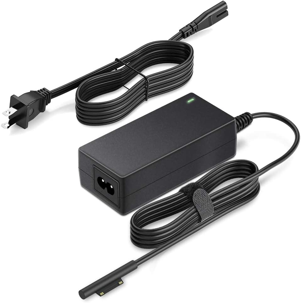 POWSEED Charger Power Adapter for Surface Pro 3 Surface Pro 4, 12V 2.58A Power Supply Cord Charger fits Microsoft Surface Pro 3 Surface Pro 4 Surface Pro 5 i5 i7 Laptop Surface Model 1625 Adapter