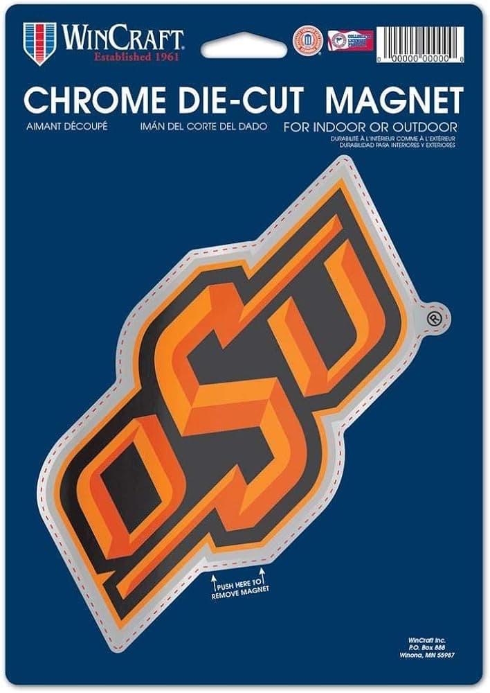 WinCraft NCAA Chrome Magnet