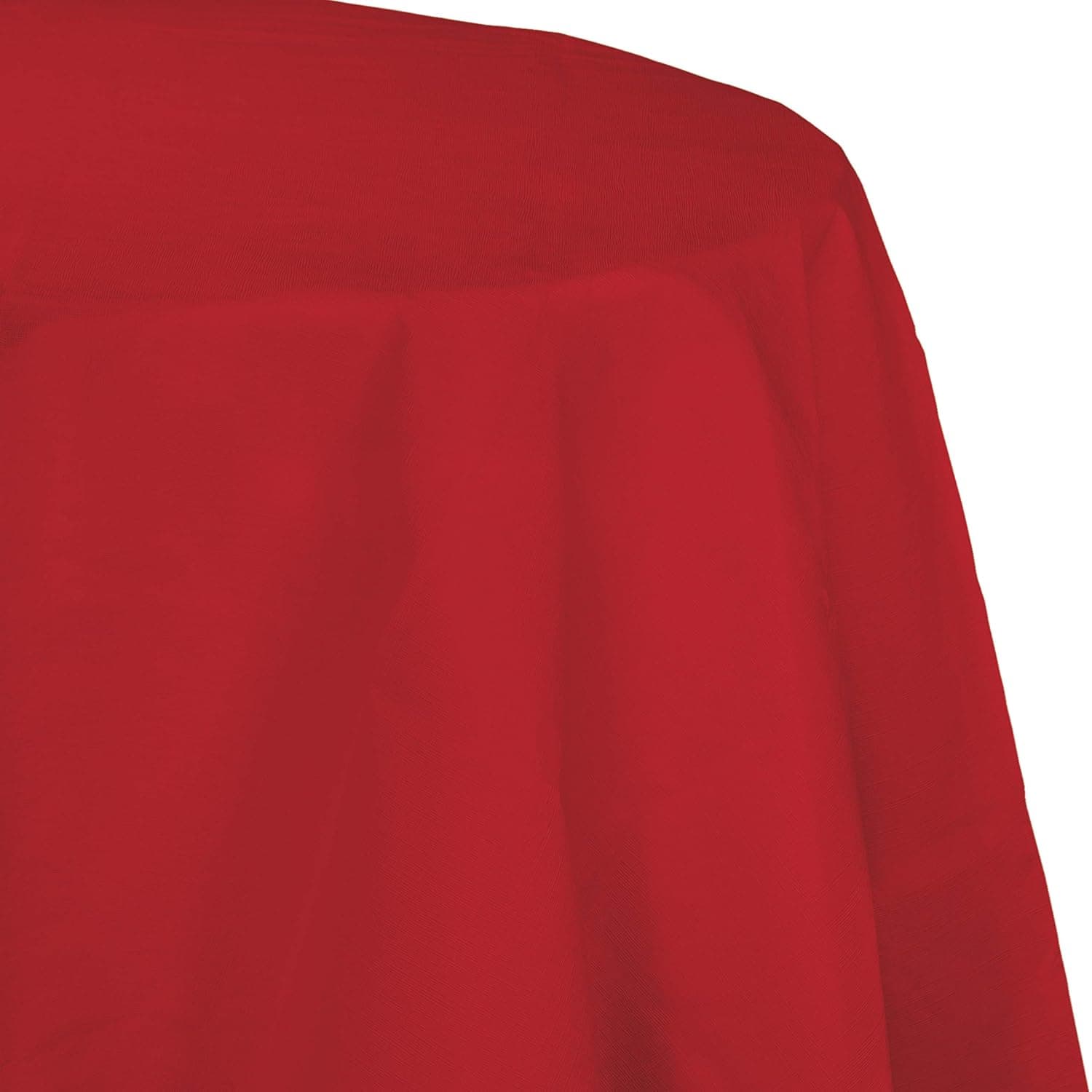 Creative Converting Classic Red Octy Round Tablecloths, 3 ct