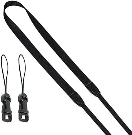 Eorefo Camera Strap Camera Neck Strap with Quick-release Buckles for Mirrorless Camera.(Black)