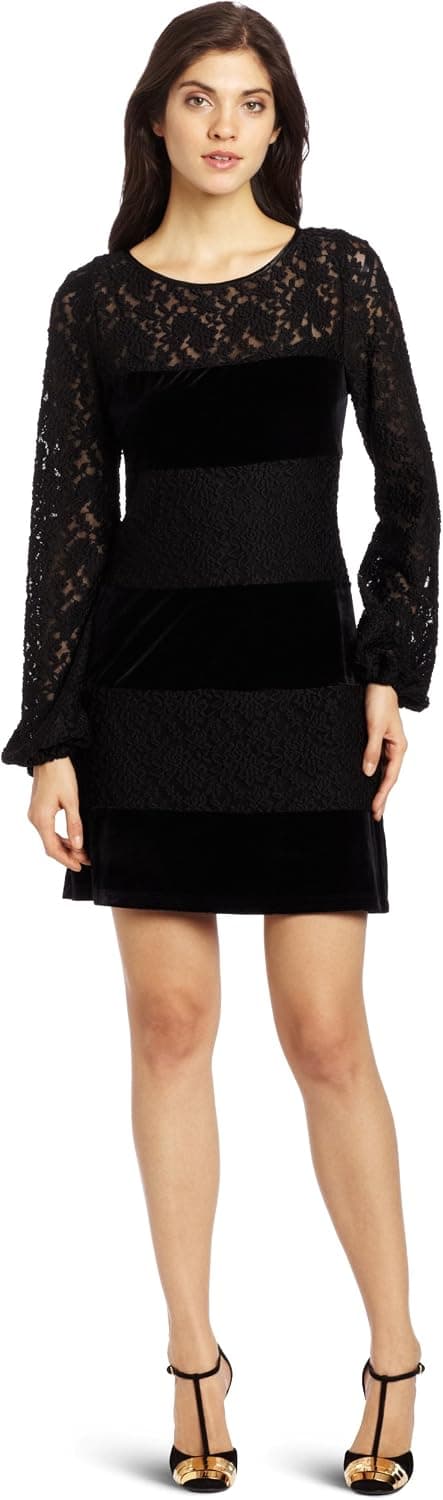 Jessica Howard Women's Balloon Sleeve Shift Dress