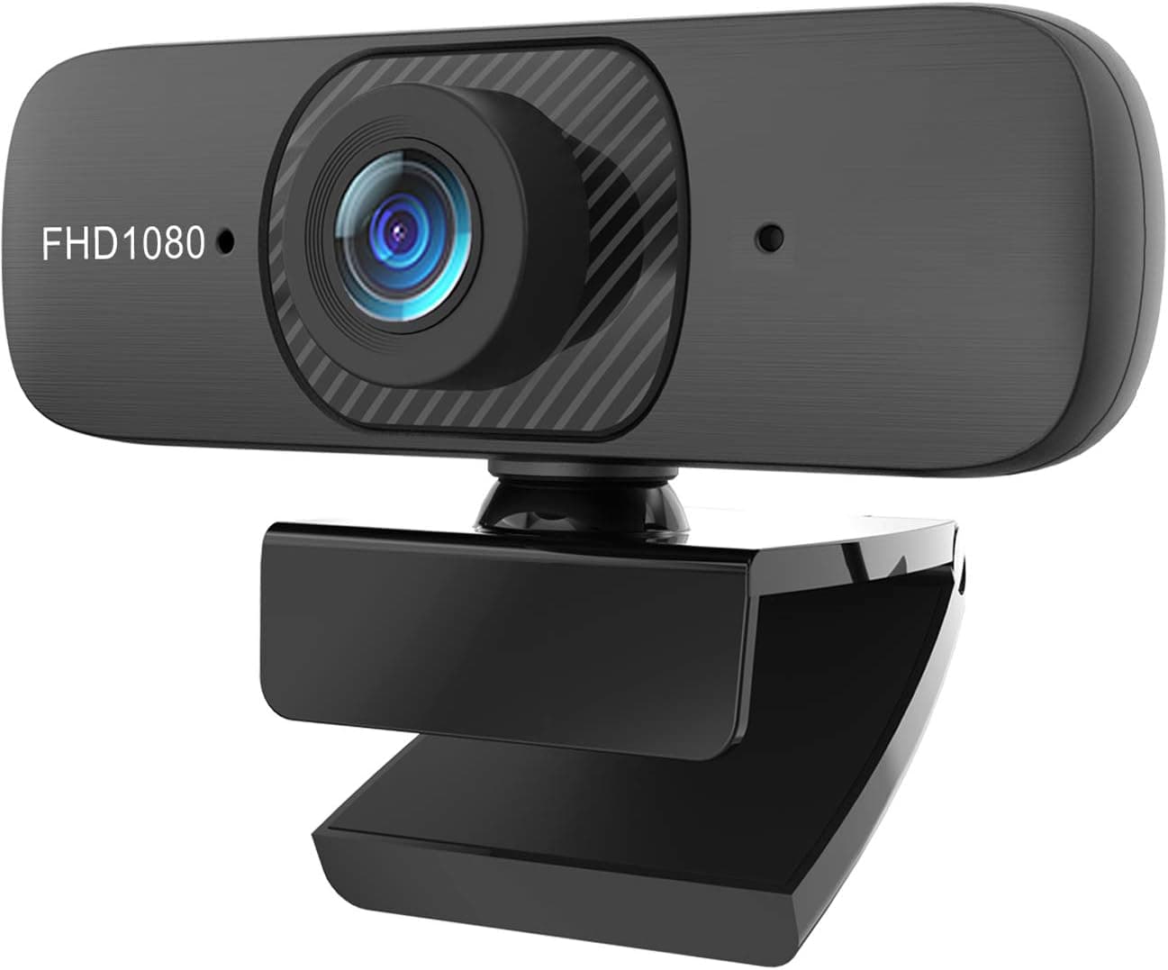 Olrid 1080P Webcam with Dual Microphone, USB HD Webcam for Desktop Laptop, 110-Degree Wide Angle Computer Webcam with Privacy Cover, Streaming Webcam for Mac and PC, Video Conference, Online Classes