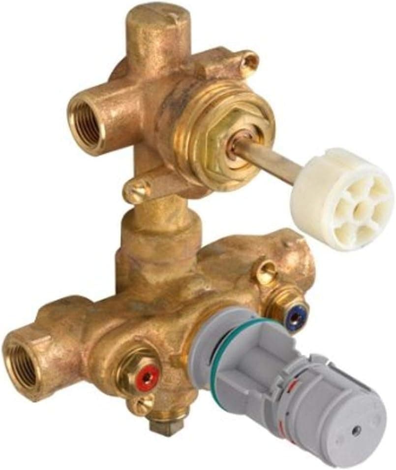 American Standard R523R523 1/2-Inch 2-Handle Shower Theromstat Rough Valve with Built-In-3-Way Diverter