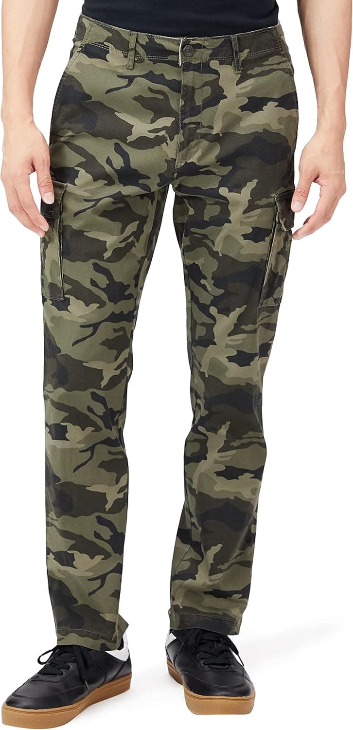 Goodthreads Men's Straight-Fit Comfort Stretch Ripstop Cargo Pant