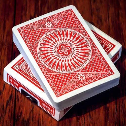Tally-Ho Playing Cards - Circle Back - RED