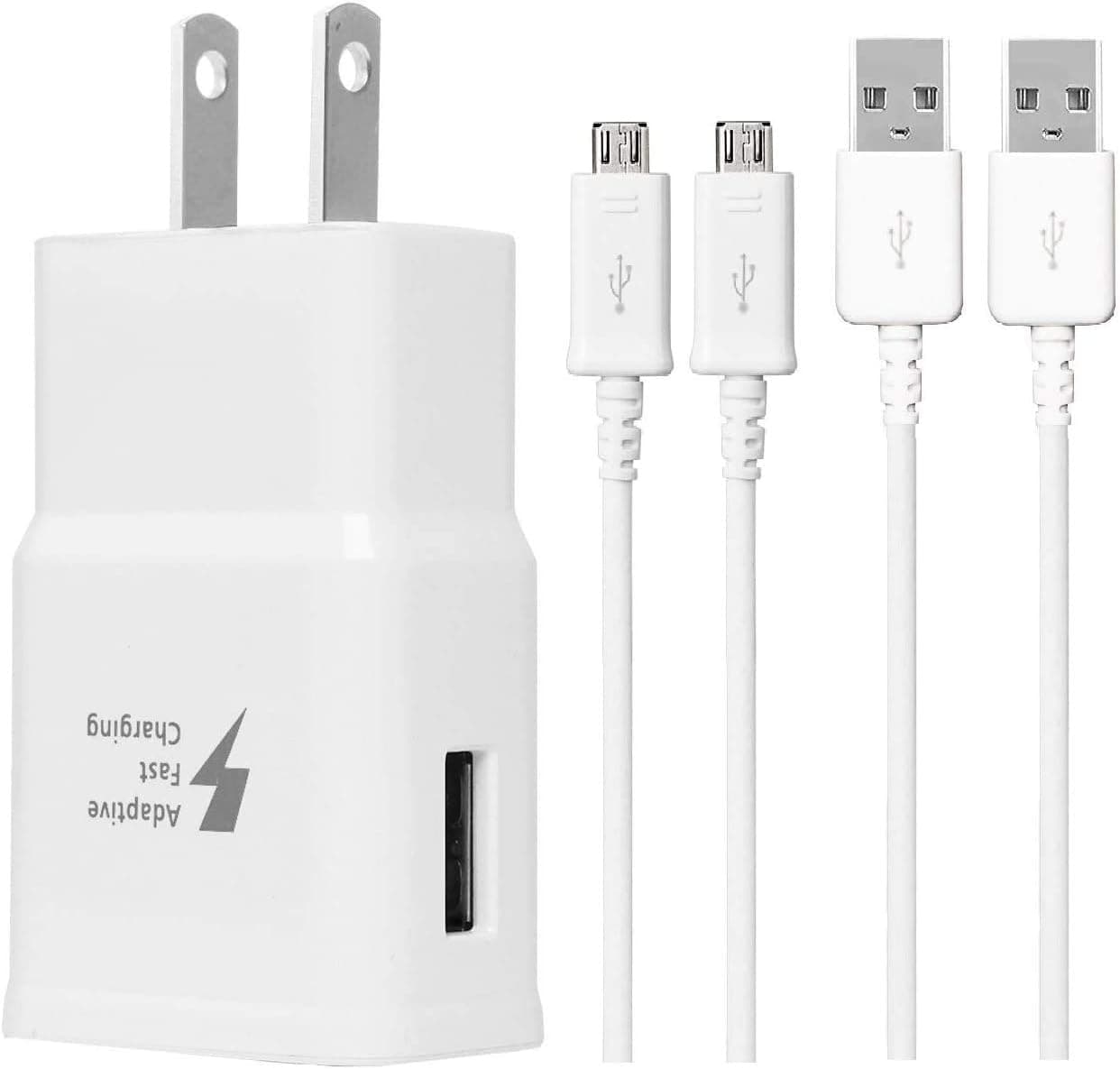 Adaptive Fast Charger,Galaxy Tablet Charger + USB Cable for Samsung Galaxy Tab A 10.1 (2016) Tablet,Tab E 8.0 Tablet,S7,S7 Edge S6,S6,Note 4 Tab S 10.5,A 9.7,4 and More