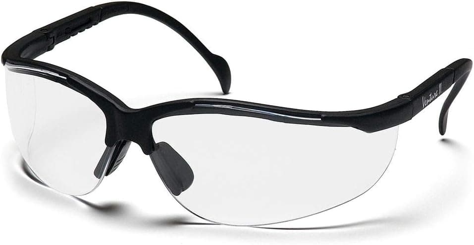 (3 Pair) Pyramex Venture II Safety Eyewear (Clear Anti-Fog Lens)