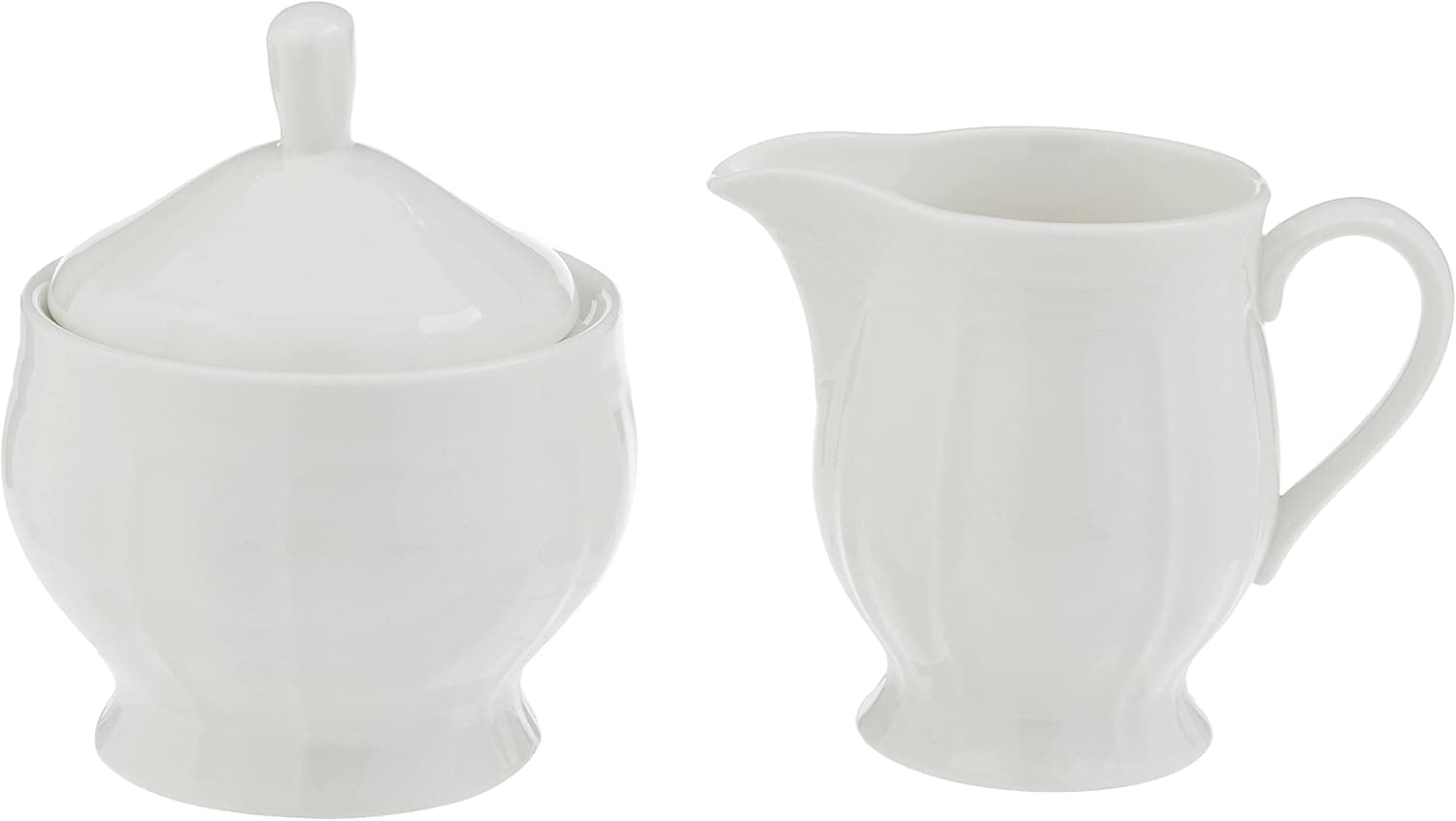 Mikasa Antique White Sugar and Creamer Set - HK400-789