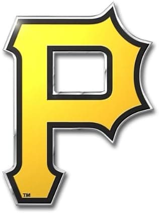 MLB - Pittsburgh Pirates Heavy Duty Aluminum Color Emblem