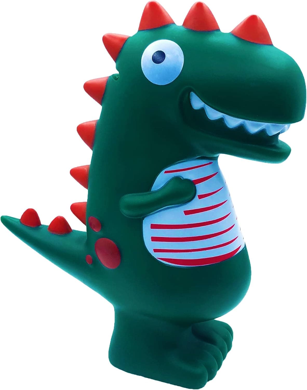 Huo Yuan Plastic Piggy Bank, Cute Green Frog-Shaped Large Size Resin Piggy Bank, Vinyl Drop-Proof Coin Bank, Suitable for Children, Boys and Girls The Birthday Gift.