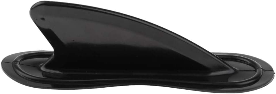 SM SunniMix Removable Small Kayak Skeg Tracking Fin Black Canoe Rowing Boats Mounting Points Watershed Board Kayak Accessories
