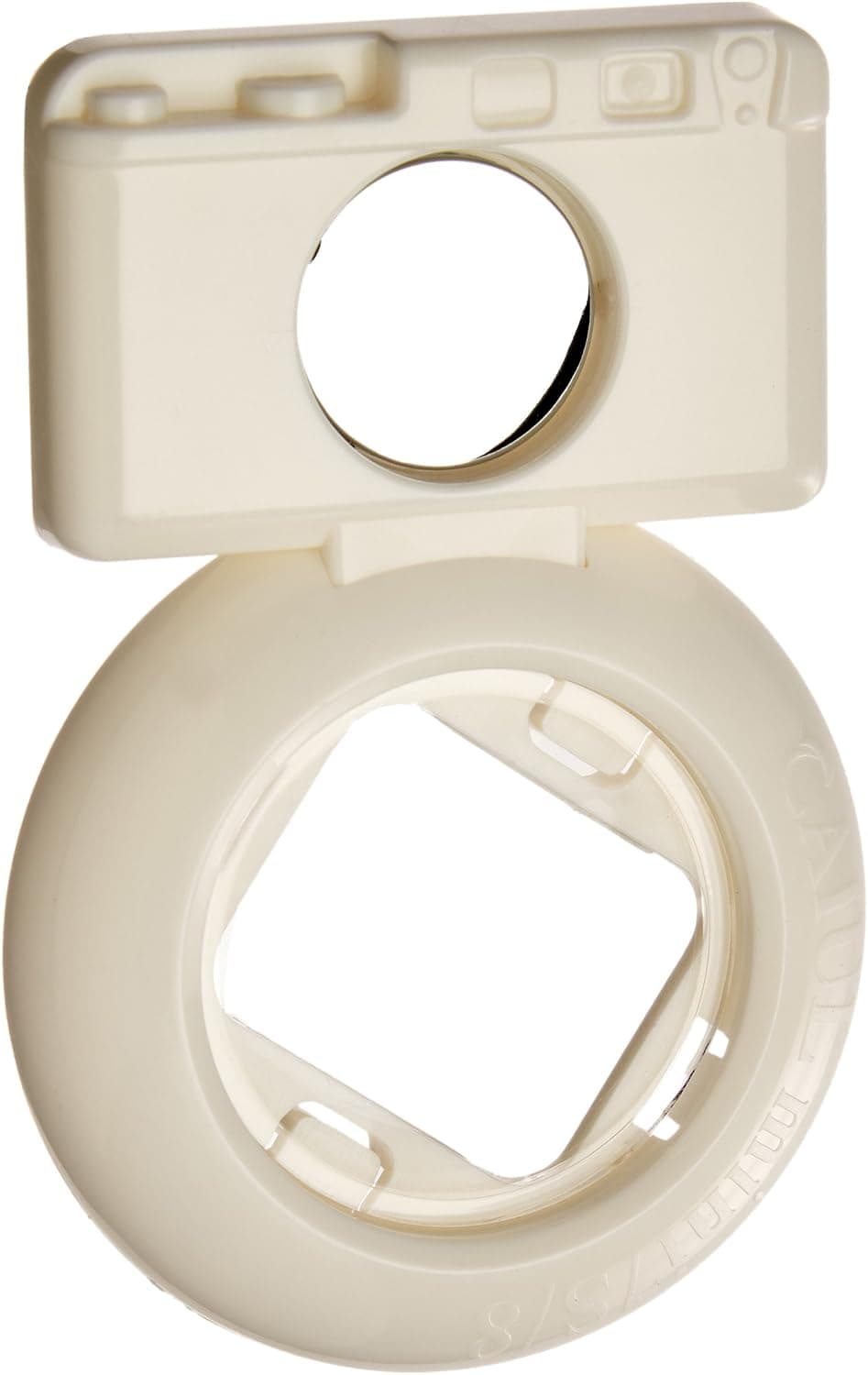 CAIUL Compatible Camera Style Mini 8 Close-Up Selfie Lens with Self-Portrait Mirror for Fujifilm Instax Mini 9 8 8+ 7s, Polaroid 300 Camera (White)