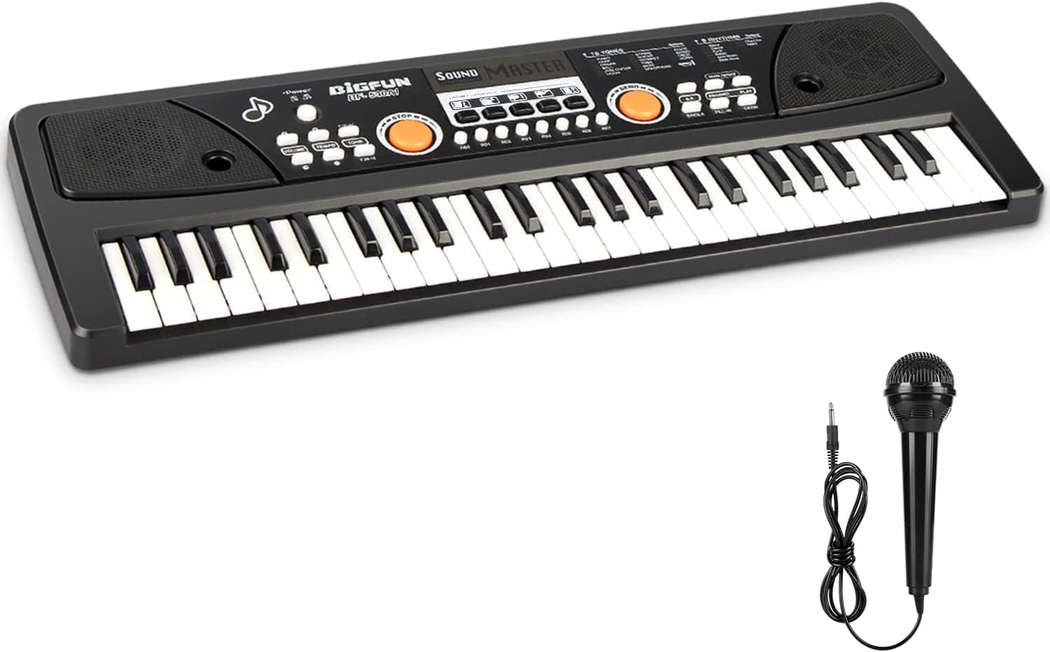 aPerfectLife 49 Keys Keyboard Piano for Kids, Multifunction Electric Piano Keyboard Early Learning Educational Music Instrument Toys for Boys and Girls