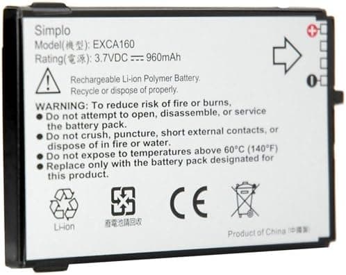T⿢Mobile 81637TMIN Li-Ion Battery for HTC Dash