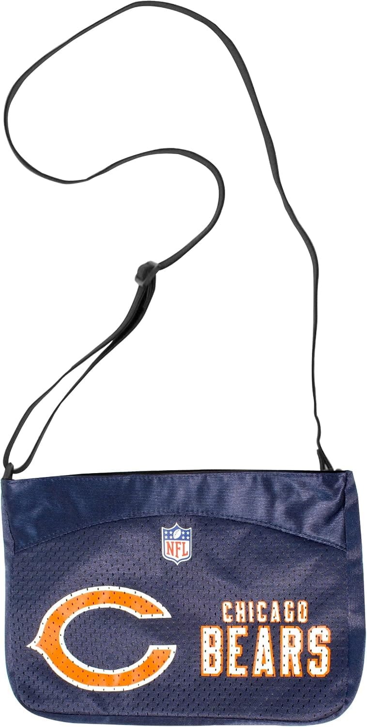 Littlearth Women's NFL Chicago Bears Jersey Mini Purse, One-Size, Team Color